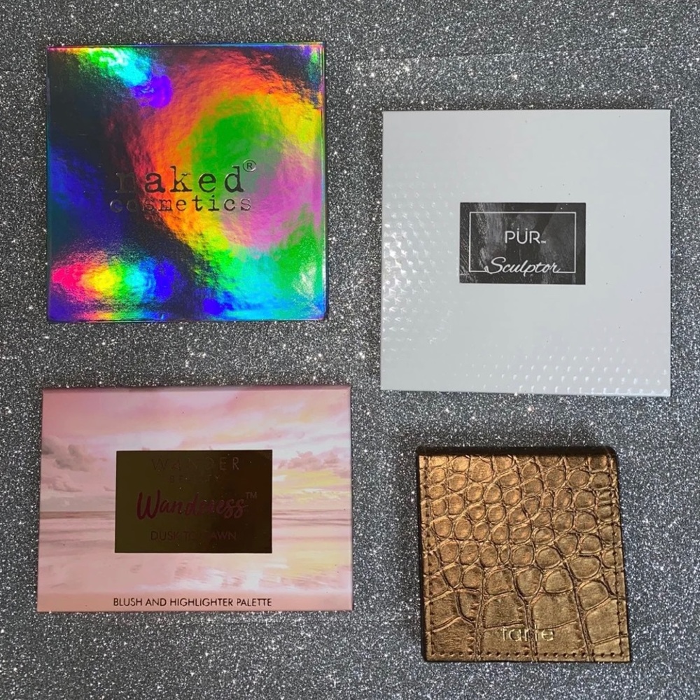 Blush Bronzer and Highlighter Bundle
